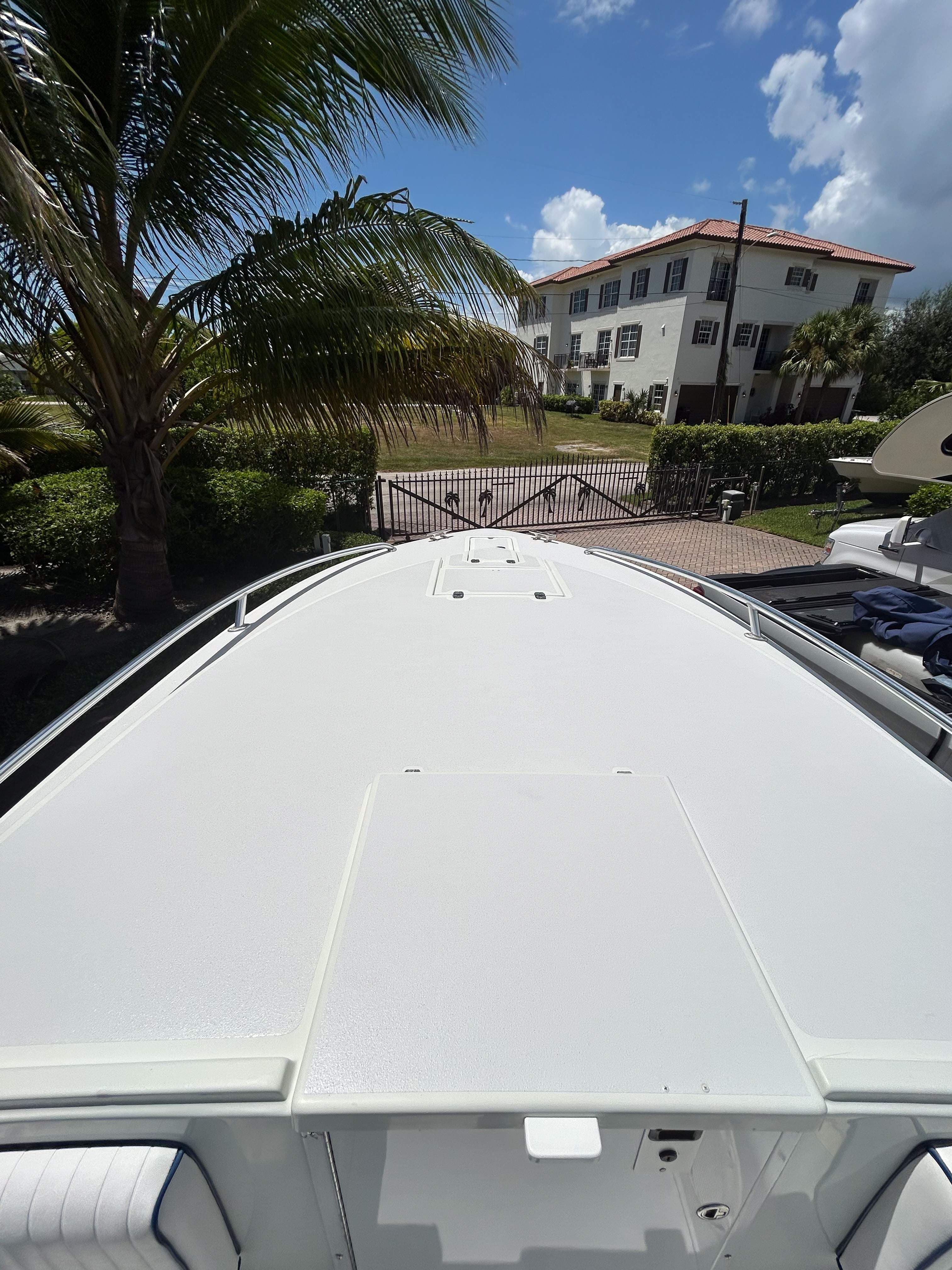 Close view of yacht interior trim and marine console details